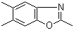 structure of CAS# 19219-98-8, 2,5,6-三甲基苯并噁唑