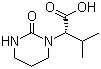 structure of CAS# 192725-50-1, (2S)-(1-四氢嘧啶-2-酮)-3-甲基丁酸