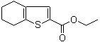 structure of CAS# 19282-45-2, 4,5,6,7-四氢苯并[b]噻吩-2-羧酸乙酯