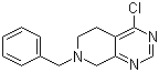 structure of CAS# 192869-80-0, 7-苄基-4-氯-5,6,7,8-四氢吡啶并[3,4-d]嘧啶