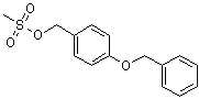 CAS 登录号：192997-48-1, 4-(苄氧基)苄基甲烷磺酸酯