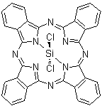 structure of CAS# 19333-10-9, 酞菁硅二氯化物