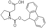 structure of CAS# 193693-60-6, Fmoc-L-beta-高脯氨酸