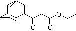beta-氧代-1-金刚烷丙酸乙酯分子结构 (CAS 19386-06-2)