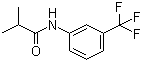 structure of CAS# 1939-27-1, 3-(异丁酰氨基)-1-三氟甲基苯