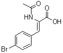 CAS 登录号：194149-50-3, (2Z)-2-(乙酰氨基)-3-(4-溴苯基)-2-丙烯酸