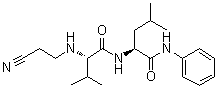 CAS 登录号：194351-52-5, N-(2-氰基乙基)-L-缬氨酰-N-苯基-L-亮氨酰胺