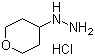Tetrahydro-2H-pyran-4-ylhydrazine hydrochloride molecular structure (CAS 194543-22-1)