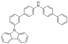 structure of CAS# 1946806-94-5, N-([1,1'-联苯]-4-基)-3'-(9H-咔唑-9-基)-[1,1'-联苯]-4-胺