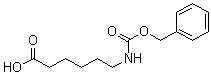 structure of CAS# 1947-00-8, 6-(Benzyloxycarbonylamino)caproic acid