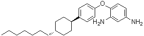 CAS # 194939-21-4, 4-[4-(trans-4-Heptylcyclohexyl)phenoxy]-1,3-benzenediamine