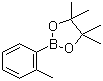 structure of CAS# 195062-59-0, 2-甲基苯硼酸频那醇酯