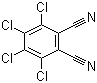 structure of CAS# 1953-99-7, 3,4,5,6-四氯苯-1,2-二甲腈