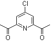 structure of CAS# 195967-10-3, 2,6-二乙酰基-4-氯吡啶