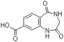 structure of CAS# 195985-12-7, 2,3,4,5-四氢-2,5-二氧代-1H-1,4-苯并二氮杂卓-8-羧酸