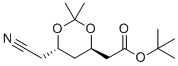 structure of CAS# 196085-84-4, 阿托伐他汀缩丙酮t-丁基酯侧链(4R,6S)-异构体