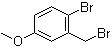 structure of CAS# 19614-12-1, 2-溴-5-甲氧基溴苄