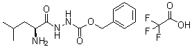 CAS # 19635-96-2, L-Leucine 2-carboxyhydrazide benzyl ester mono(trifluoroacetate)