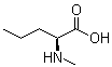structure of CAS# 19653-78-2, N-Methyl-L-norvaline