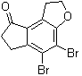 CAS # 196597-77-0, 4,5-Dibromo-1,2,6,7-tetrahydro-8H-indeno[5,4-b]furan-8-one
