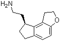CAS 登录号：196597-81-6, (S)-2-(1,6,7,8-四氢-2H-茚并[5,4-b]呋喃-8-基)乙胺