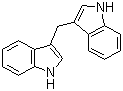 structure of CAS# 1968-05-4, 3,3'-二吲哚甲烷