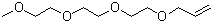 2,5,8,11-Tetraoxatetradec-13-ene molecular structure (CAS 19685-21-3)