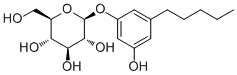 CAS # 197307-49-6, 11-Dehydroxygrevilloside B, 3-Hydroxy-5-pentylphenyl-beta-D-glucopyranoside