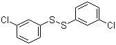 structure of CAS# 19742-92-8, 3,3'-二氯二苯二硫醚