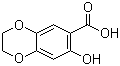 structure of CAS# 197584-99-9, 7-羟基-1,4-苯并二恶烷-6-羧酸