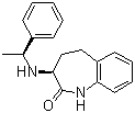 structure of CAS# 197658-50-7, (3S)-1,3,4,5-四氢-3-[[(1S)-1-苯基乙基]氨基]-2H-1-苯并氮杂卓-2-酮