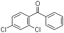 structure of CAS# 19811-05-3, 2,4-二氯二苯甲酮