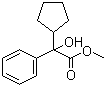 structure of CAS# 19833-96-6, 2-环戊基-2-羟基苯乙酸甲酯