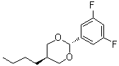 CAS 登录号：1983995-73-8, 反式-5-丁基-2-(3,5-二氟苯基)-1,3-二恶烷