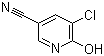 structure of CAS# 19840-46-1, 5-氯-6-羟基烟腈
