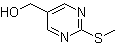 structure of CAS# 19858-50-5, 5-羟基甲基-2-甲硫基嘧啶