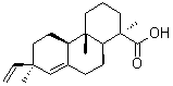 CAS # 19889-23-7, Pimaradienoic acid, (1R,4aS,4bR,7R,10aS)-7-Ethenyl-1,2,3,4,4a,4b,5,6,7,9,10,10a-dodecahydro-1,4a,7-trimethyl-1-phenanthrenecarboxylic acid, (-)-Pimara-8(14),15-dien-19-oic acid, (ent)-Pimara-8(14),15-dien-19-oic acid, Continentalic acid, Ent-pimara-8(14),15-diene-19-oic acid