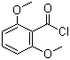 structure of CAS# 1989-53-3, 2,6-二甲氧基苯甲酰氯