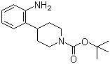 structure of CAS# 199105-03-8, 4-(2-氨基苯基)-1-哌啶羧酸叔丁酯