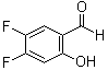 structure of CAS# 199287-52-0, 4,5-二氟-2-羟基苯甲醛
