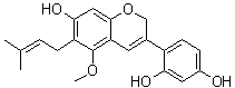 CAS 登录号：199331-35-6, 去氢粗毛甘草素 C