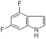 structure of CAS# 199526-97-1, 4,6-二氟吲哚