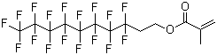 structure of CAS# 1996-88-9, 2-(全氟辛基)乙基甲基丙烯酸酯