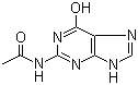 CAS 登录号：19962-37-9, N-2-乙酰鸟嘌呤, N-(6-氧代-3,7-二氢嘌呤-2-基)乙酰胺