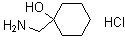 structure of CAS# 19968-85-5, 1-氨基甲基-1-环己醇盐酸盐
