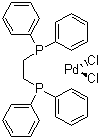 structure of CAS# 19978-61-1, [1,2-Bis(diphenylphosphino)ethane]dichloropalladium(II)