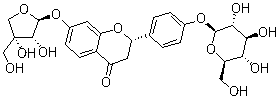 structure of CAS# 199796-12-8, 甘草苷元-7-O-D-芹糖-4'-O-D-葡萄糖苷