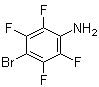 structure of CAS# 1998-66-9, 2,3,5,6-Tetrafluoro-4-bromoaniline