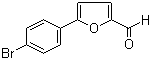 CAS # 20005-42-9, 5-(4-Bromophenyl)furfural, 5-(4-Bromophenyl)-2-furancarboxaldehyde