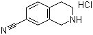 structure of CAS# 200137-81-1, 1,2,3,4-四氢异喹啉-7-甲腈盐酸盐